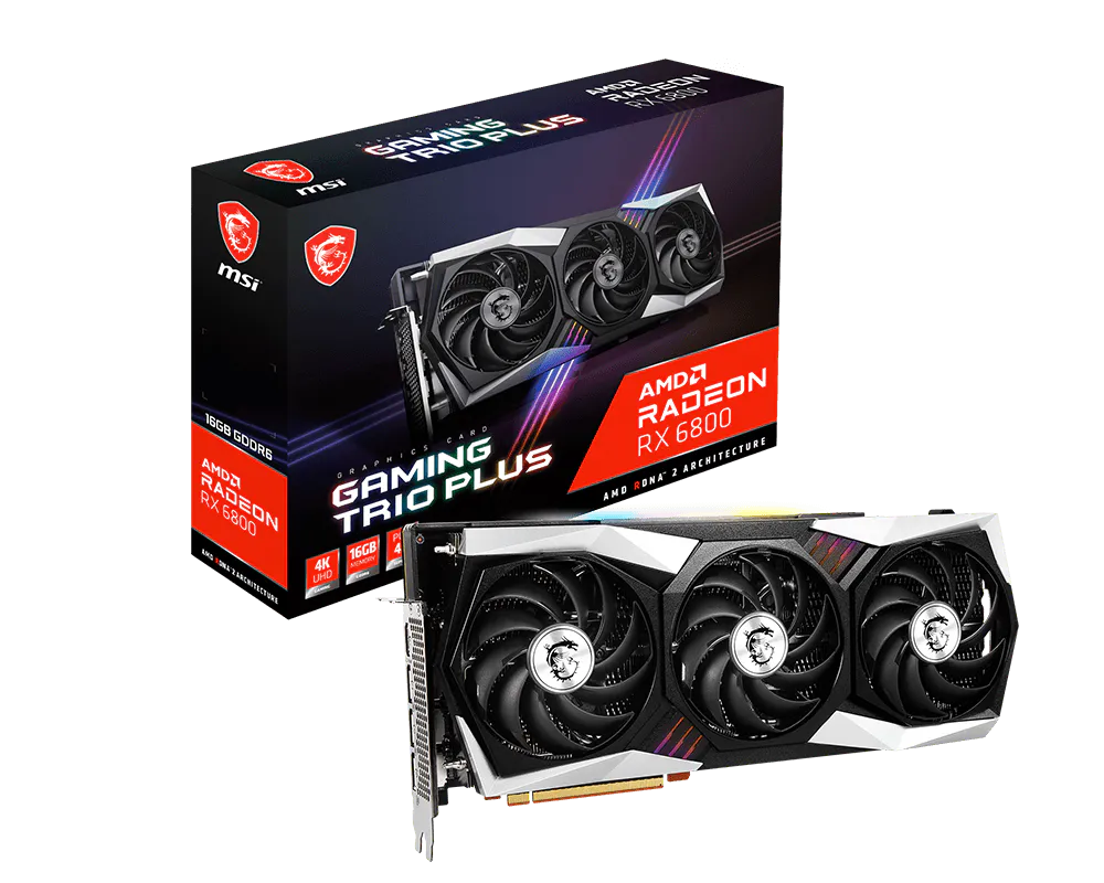 MSI Radeon RX 6800 GAMING TRIO PLUS 16G